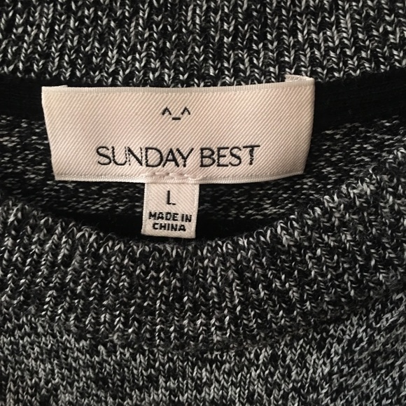 Sunday Best Aritzia Tolle Sweater Dress Sz L - Picture 14 of 15